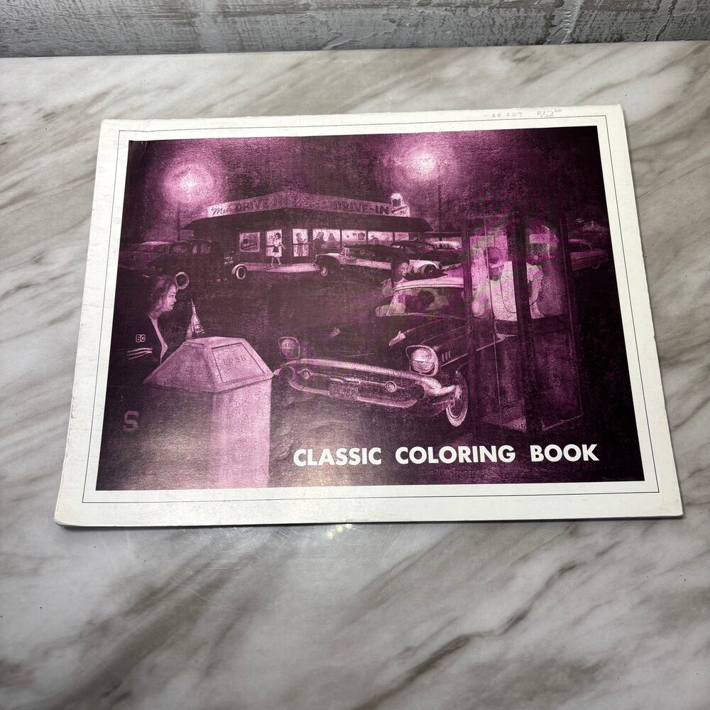 Classic 1955 to 1957 Chevy Coloring Book by Thomas Hamilton
